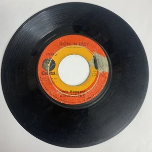 Country Promo 45 Merle Haggard - Slow 'N Easy / Song From "Sleep Walk" Capitol - Picture 1 of 5