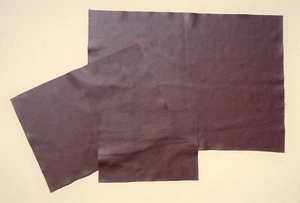 Lederreste Lederstücke Lederzuschnitte Möbelleder 1,2 mm rost braun soft - Bild 1 von 5