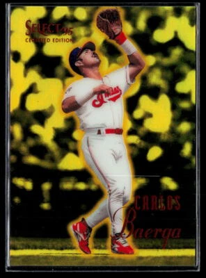 Carlos Baerga 1995 Select Certified Mirror Gold #43 NMT - Image 1 of 2