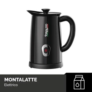 Montalatte Cappuccinatore Elettrico Nero 220-240V Caffè Toraldo - Foto 1 di 3