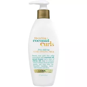 Ogx Quenching Coconut Curls Frizz Defying Curl Styling Milk For Curly Hair 177mL - Bild 1 von 1