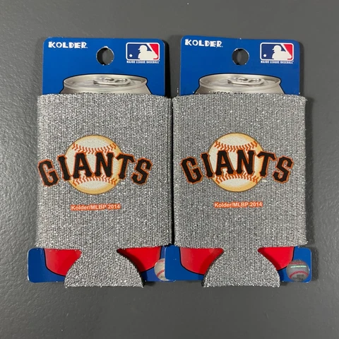San Francisco Giants MLB Baseball Insulated Bottle Sleeve Team Logo - LOT OF 2 Cover