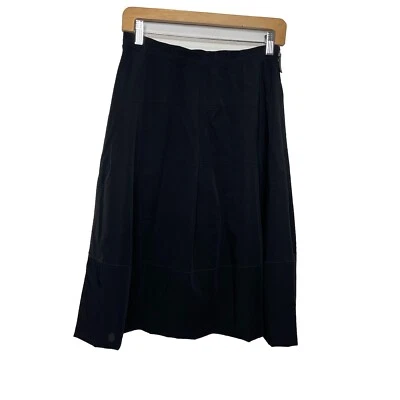 Piazza Sempione Women’s Italy Stretch Wool Blend A-Line Skirt Size 8 IT 44 Lined - Image 1 of 4