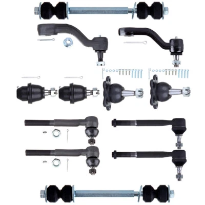 Front Ball Joints Sway Bar Tie Rod End Suspension For 1995-99 GMC K1500 Suburban - Image 1 of 4