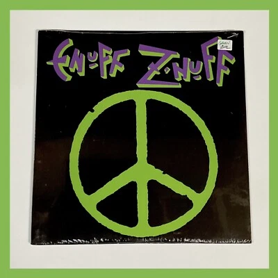 Enuff Z'nuff - Enuff Z'nuff LP On Green Colored Vinyl Heavy Power Pop Rock - Image 1 of 2