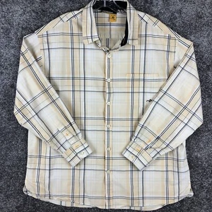 VTG Y2K Rocwear Striped Long Sleeve Button Up Shirt Adult 3XL Retro Streetwear - Picture 1 of 10