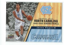 2010-11 Upper Deck North Carolina #76 Jason Capel Tar Heels