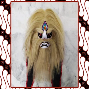 Ganongan Mask Reog Ponorogo Javanese Mask Art - Picture 1 of 2