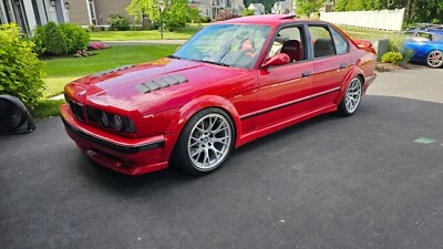 BMW E34 5 series Overfender widebody 8 piece kit - +Silhouette ACS style - Image 1 of 4