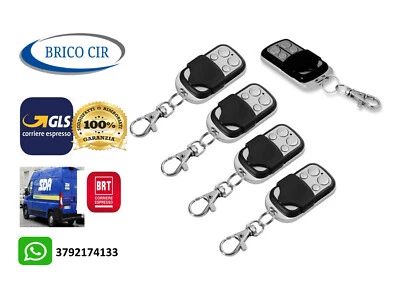 5 pezzi Telecomando UNIVERSALE per Cancello Automatico  433 92 MHz - Immagine 1 di 4