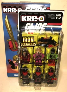 GI JOE Kreo SDCC Iron Grenadiers 6 mini army figure set Destro Darklon Voltar - Picture 1 of 7
