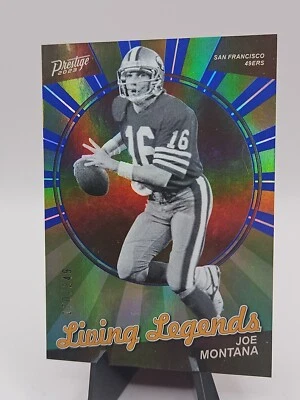 2023 Panini Prestige Living Legends Joe Montana 170/249 San Francisco 49ers  - Image 1 of 4