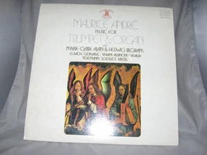 MAURICE ANDRE music for trumpet and organ 2 LP - CRL2 7001 Vinyl 1974 Record - Picture 1 of 4
