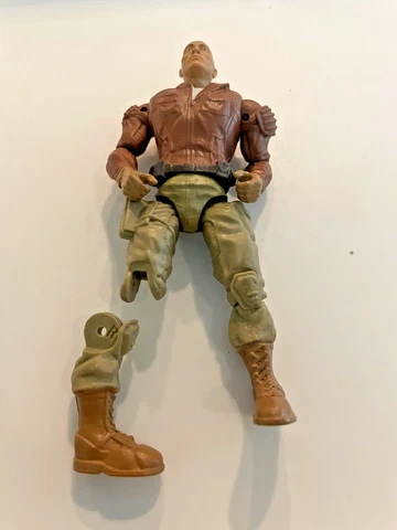 The Rock Lanard 2017 4.5" Action Figure Loose Jumanji Movie broken for customs Cover