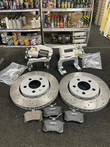 KIT CONVERSIÓN ACTUALIZACIÓN PINZA DISCO FRENO VENTILADO TRASERO VW POLO TSi TDi 6R 9N GTI - Imagen 1 de 5