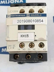TELEMECANIQUE Contactor SQUARE D LC1D09 BL 24V DC 2.4 W Protector de potencia 25A 690V - Imagen 1 de 5