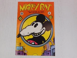 Cómic subterráneo Mickey Rat #1 - Michael Rodent primera impresión comix - Imagen 1 de 22