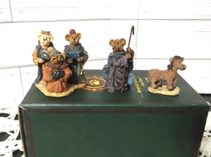 2001 Boyds " Followin Yonder Star Nativity Pac" #2477 - Picture 1 of 4