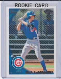 D.J. Tarjeta de novato LEMAHIEU 2010 Topps debut béisbol RC Cubs DJ New York Yankees! - Imagen 1 de 2