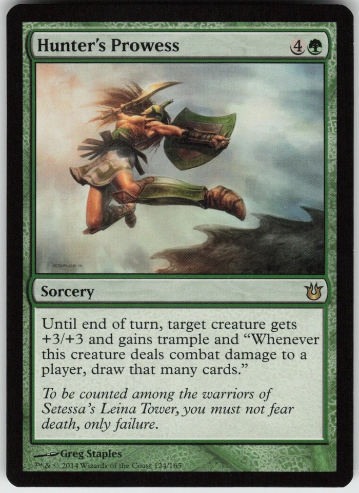 Hunter's Prowess 124 Born of the Gods R NM - Image 1 of 1