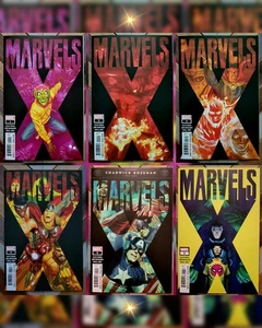 Marvels X #1-6 (2020) ALEX ROSS Complete Series By Jim Krueger, Art by Well-Bee - Picture 1 of 13