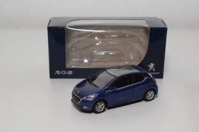 B86 1:64 3 INCH 3 INCH NOREV 314746 PEUGEOT 208 3 PORTE MET. BLUE MIB - Immagine 1 di 4