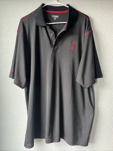 Camisa Polo TMR Shelby Cobra Para Hombre 2XL Negra Roja Fibra de Carbono Bordada - Imagen 1 de 6