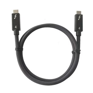 Thunderbolt4 Cable 0.7M 40Gbps 100W 5K 4K 8K Display USB-C Gen 2 Video Cord NEW - Picture 1 of 7