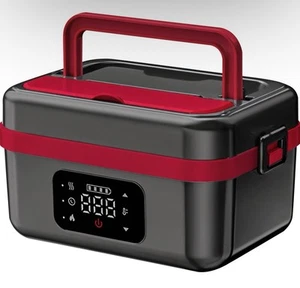 Cordless Heated Lunch Box 1L – Portable Electric Food Warmer USB Rechargeable - Bild 1 von 9