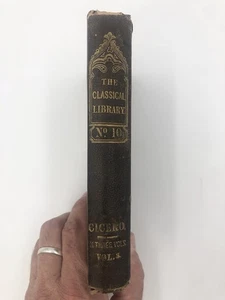 Cicero Volume III The Offices 1844 Hardcover Oxford Translated - Imagen 1 de 13