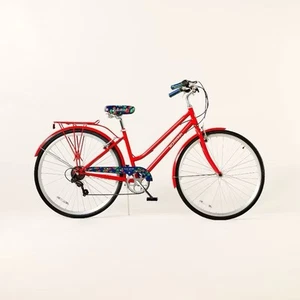 700c/28" Strawberry Print Schwinn Adult Bike Navy/Red kate spade New York Target - Picture 1 of 6