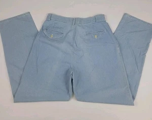 Pantalones chinos de mezclilla finos vintage Polo Ralph Lauren cambray Jeans raros hechos en EE. UU. RL - Imagen 1 de 10