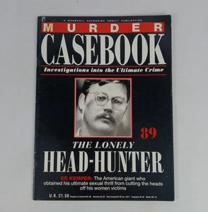 Edmund Kemper Murder Casebook Magazine 1991 Marshall Cavendish - Picture 1 of 7