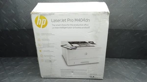HP LaserJet Pro M404dn Monochrome Pinter Duplex No Toner - Picture 1 of 12