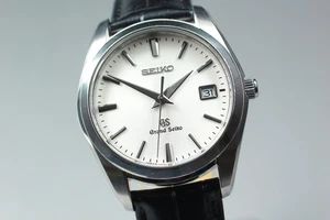 Nuevo reloj de cuarzo plateado para hombre Batt[Exc+5] Box SEIKO GS 9F62-0AB0 SBGX295 JAPÓN - Imagen 1 de 22