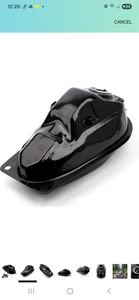 Minho Motorcycle Gas Tank Fit for 2013-2016 Honda Grom MSX 125 Black Fuel... - Picture 1 of 7