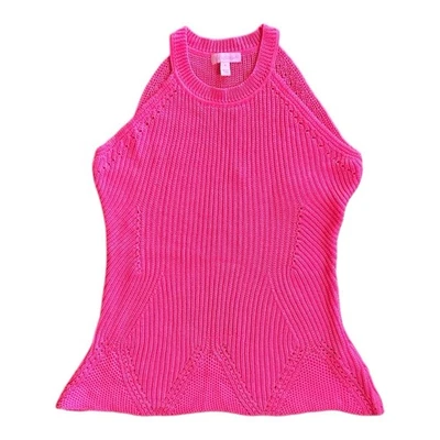 Suéter Lilly Pulitzer Estee Rosa Flamenco Pequeño Nuevo con Etiquetas  Foto 1 de 4