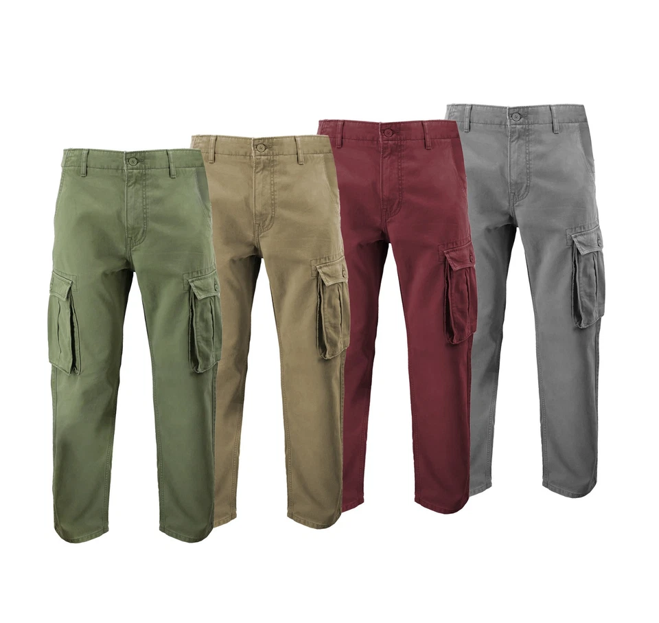 Pantalones Levi's Para Hombre Originales Clásicos Algodón As Carga Multi Bolsillo Calce Relajado Foto 1 de 1