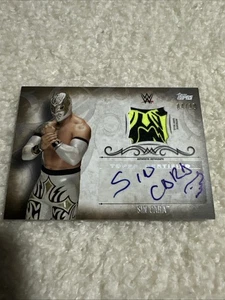 2016 Topps WWE Undisputed Auto Mem Sin Cara /10 - Picture 1 of 8