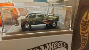 Hot Wheels RLC '55 Chevy Bel Air Gasser "Flying Tiger" #03357/12000 NIB - Picture 1 of 8