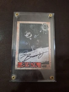 Boondox Autogrammkarte MNE Ninja Incase Juggalo Icp signed Bukshot Uga Amb Abk - Bild 1 von 1