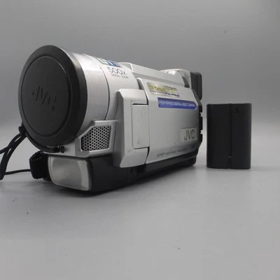 JVC GR-DVL160EK Handheld MiniDV Camcorder Silver Tested - Image 1 of 4
