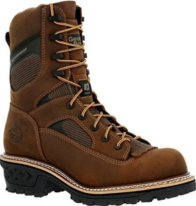 Georgia Boot Herren LTX Logger Composite Toe Wasserdicht Arbeitsstiefel 11,5 Weite GB00617 - Bild 1 von 6