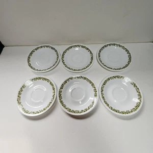 Set of 6 Corelle Crazy Daisy Spring Blossom 6 1/4" Saucer Plates - Picture 1 of 2