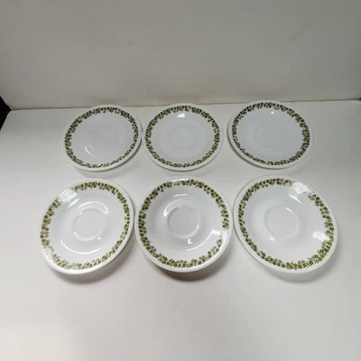 Set of 6 Corelle Crazy Daisy Spring Blossom 6 1/4" Saucer Plates - Image 1 of 2