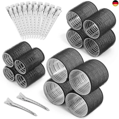 lockenwickler über nacht Lockenwickler selbsthaftend 24-teiliges Set mit 12  - Bild 1 von 4