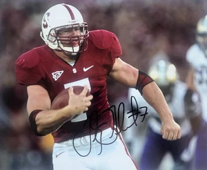 *TOBY GERHART*SIGNED*AUTOGRAPHED*PHOTO*STANFORD*CARDINAL*MINNESOTA*VIKINGS*COA* - Picture 1 of 4