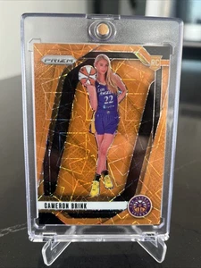 2024 Prizm WNBA - Cameron Brink #143 Orange Velocity Prizm (RC) Color Match - Bild 1 von 3