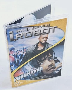 I, Robot + Phone Booth DVD (Region 4) VGC Colin Farrell - Picture 1 of 5