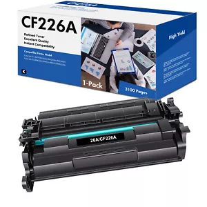 Cartucho de tóner 1PK CF226A 26A con impresora multifunción HP LaserJet Pro M426fdn M402dn M402n - Imagen 1 de 8